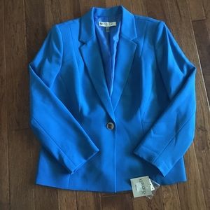 Blue Kasper suit jacket sz 14P